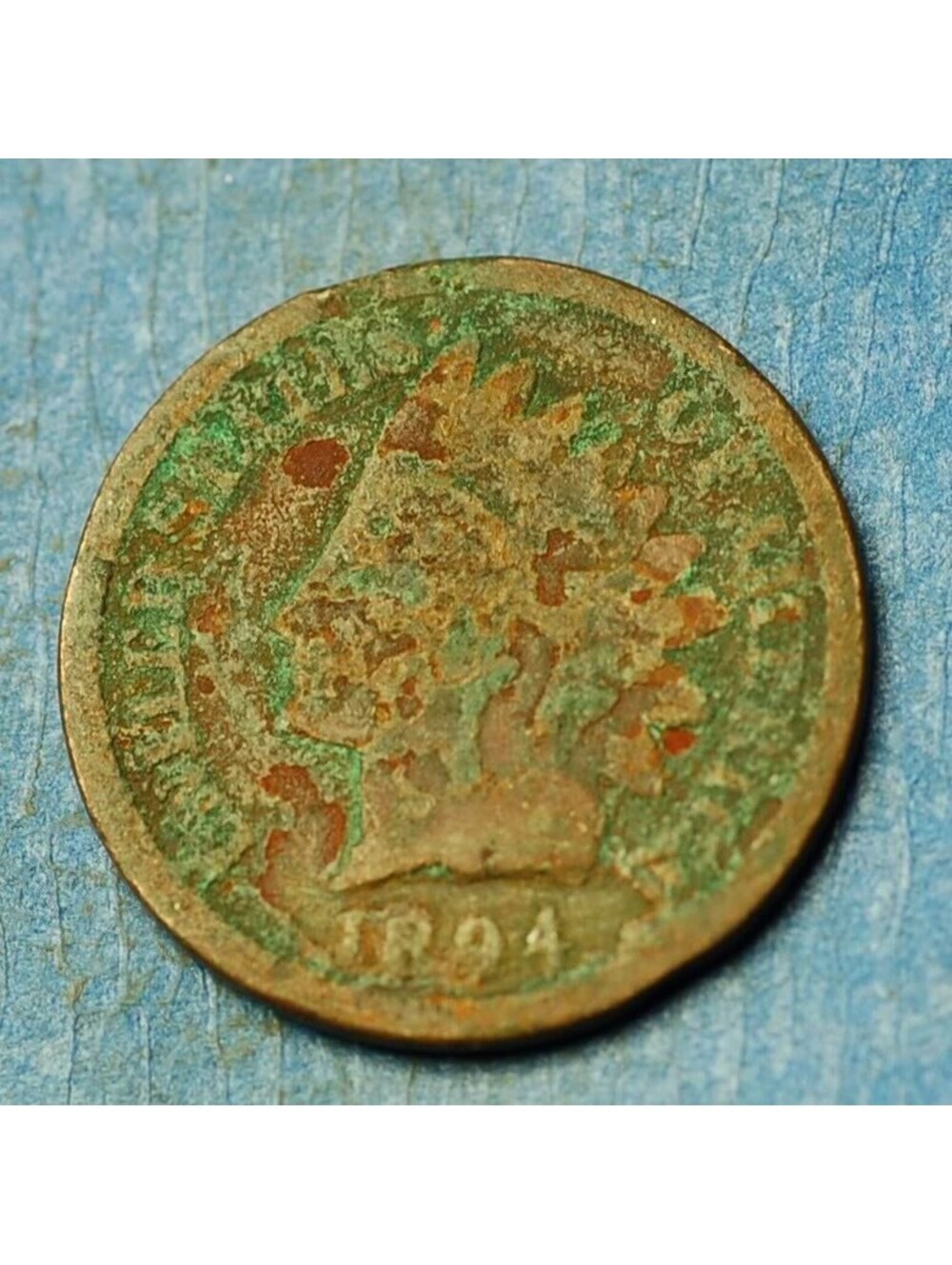 W252 1894 Indian Head Cent Penny 1c - Check Out Our Store old coin money collect